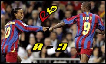 etoo &ronldinho