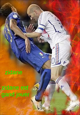 zidane est grand  joueur dans le monde